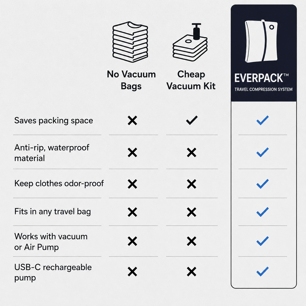 EverPack™ Travel Compression System