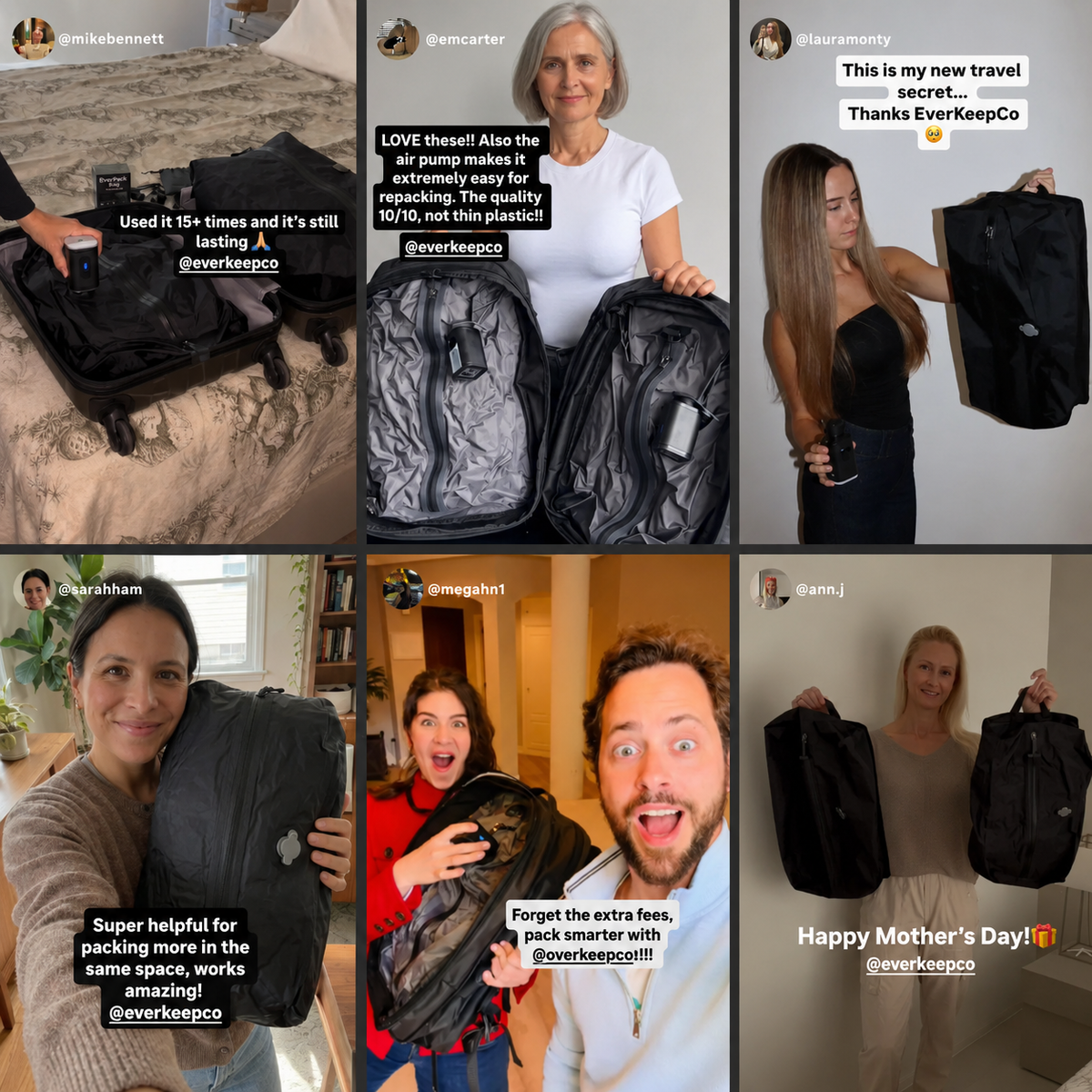 EverPack™ Travel Compression System