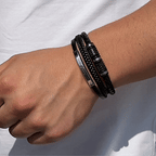 Always Beside You - Son's Customized Bracelet